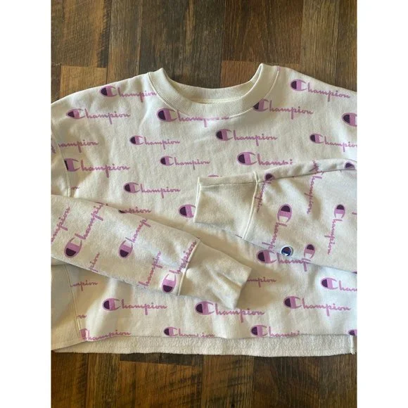 Champion Reverse Weave Cropped crewneck sweater‎ - Picture 4 of 4